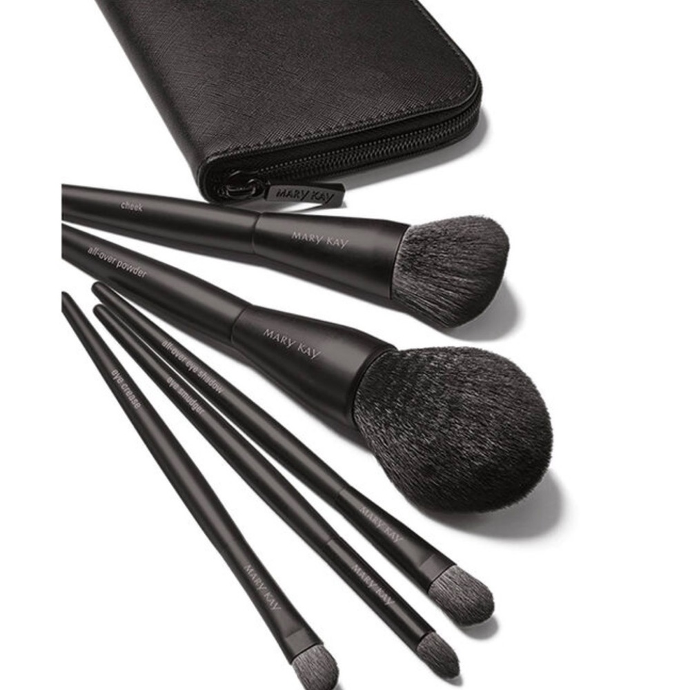 Mary Kay Custom Brush Set Essential Brush Collection + 6 Bonus Brushes New - Picture 2 of 8